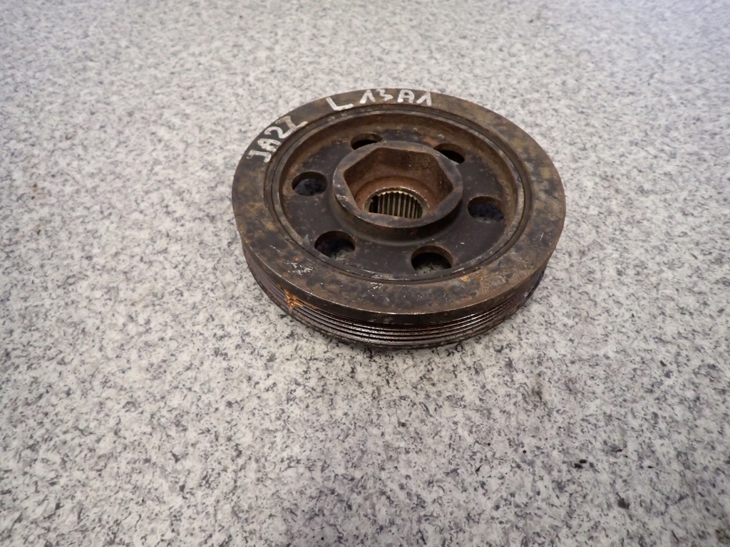 фото №5, Honda jazz ii 02- l13a1 шкив коленчатого вала коленчатого