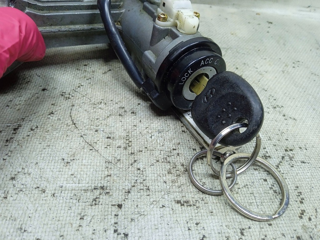 фото №6, Замок запалювання ключ hyundai matrix