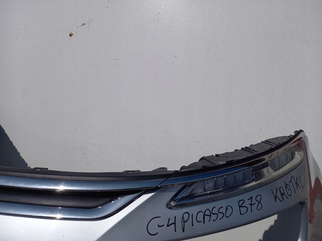 фото №14, Бампер перед citroen c4 picasso ii b78 короткий