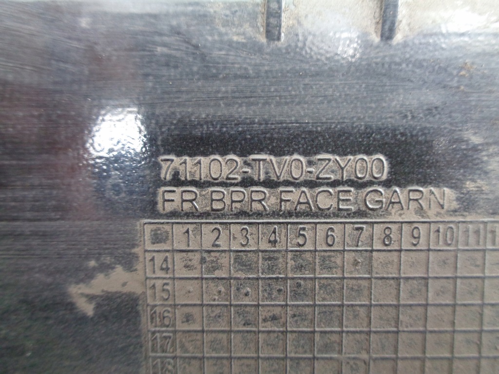 фото №10, Накладка бампера перед honda civic ix lift