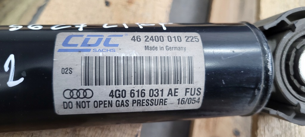 фото №8, S6 c7 4g lift a6 амортизатор задняя 4.0 tfsi 4g0616031ae s7 4g a7