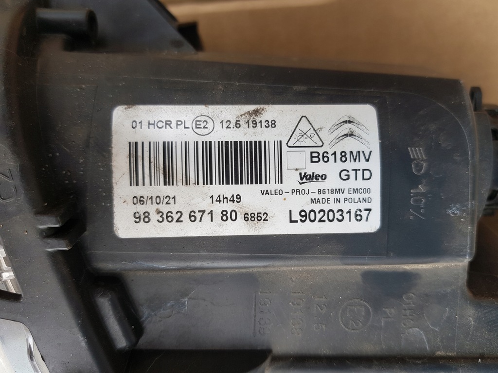 фото №9, Фара c c3 iii левый