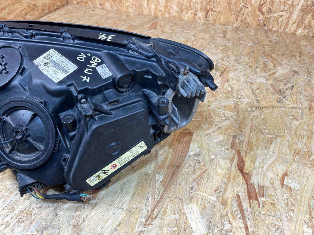 фото №9, Фара лампа перед передня права ксенон bmw 7 f01 f02 7182140 7237647 uk