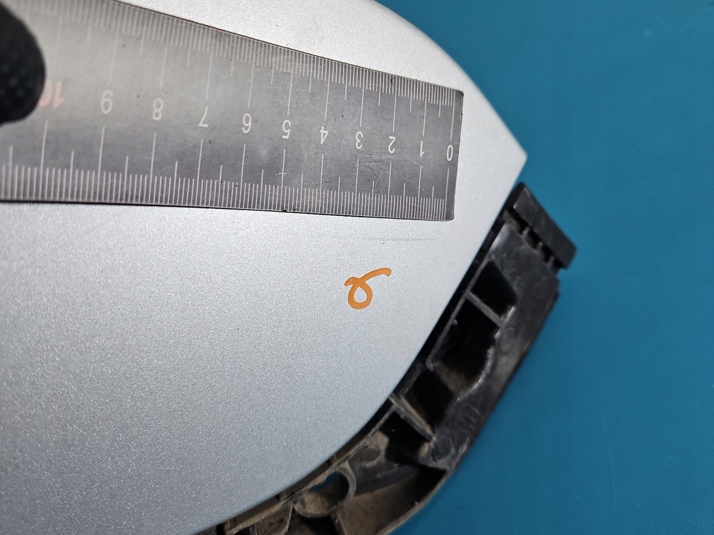 фото №8, Крыло перед правый hyundai i30 i 07-12 серебристый continental silver