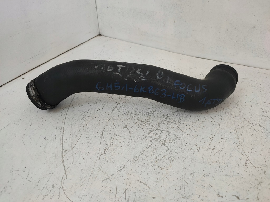 фото №1, Volvo v50 1.6 d труба интеркулер 6m51-6k863-hb