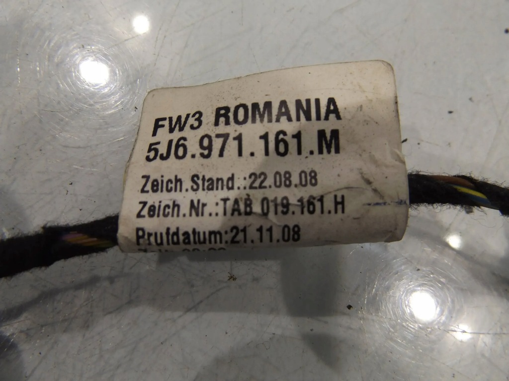 фото №2, Fabia ii жгут дверь левый задняя