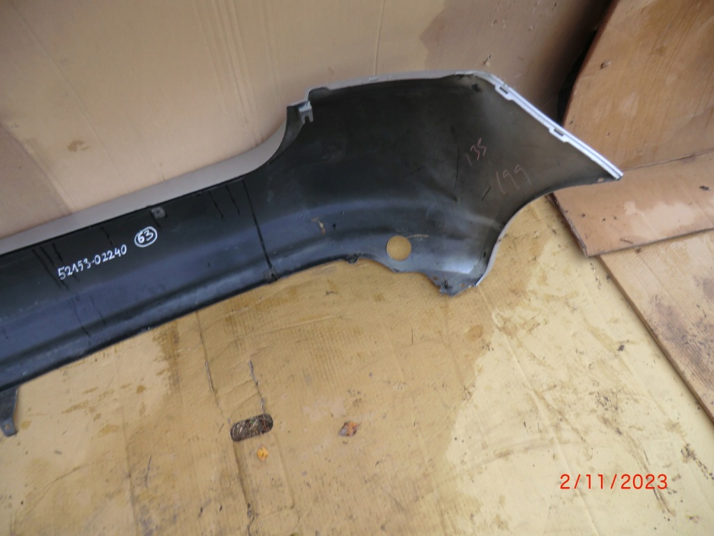 Toyota corolla e12 02-04 хетчбек бампер задній 52153-02240 Недорого