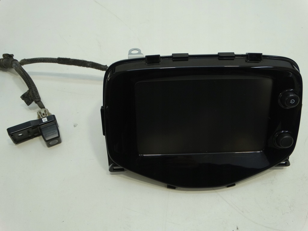 фото №14, Навигация дисплей считыватель карта жгут peugeot 108 aygo ii c1 14r.-