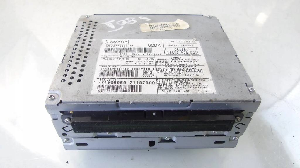 фото №1, Volvo s80 ii радио 30775843 v70 iii xc70 iii