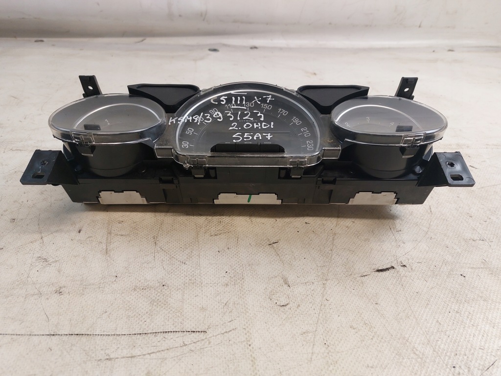 фото №9, Счетчик приборы citroen c5 iii x7 2.0hdi