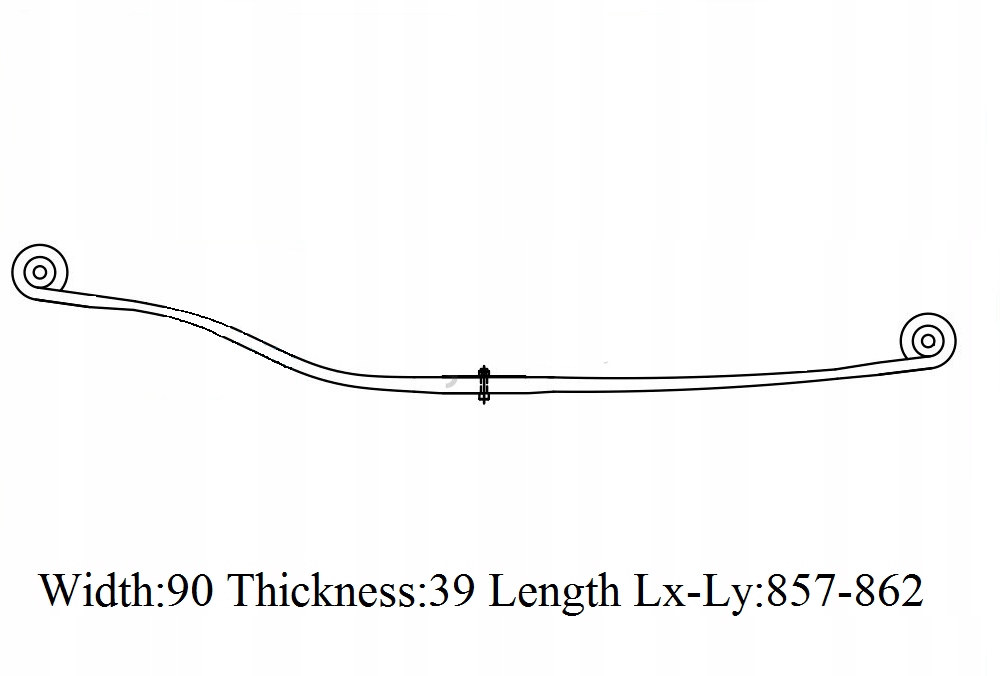 фото №6, Рессора volvo, renault t 21633153.po7