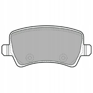 Тормозные колодки тормозные delphi lp2008 Цена