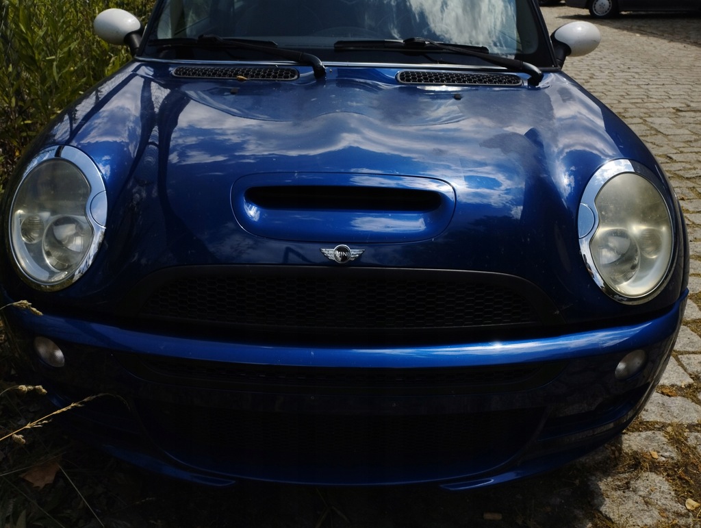 фото №9, Mini cooper r50 r53 капот кришка двигуна код лакофарбового покриття 862/5 indi blue