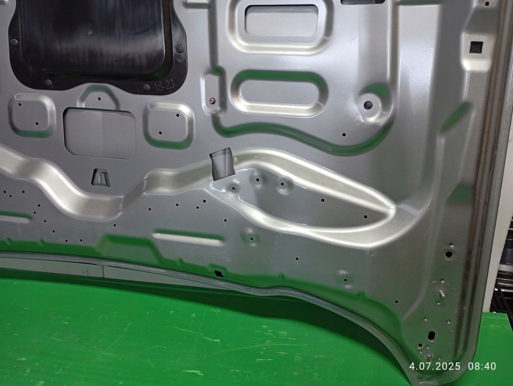 Капот крышка двигателя alu ford mustang gt500 стиль 2018-2023 Недорого