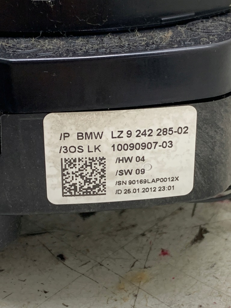 Перемикач підрульовий  перемикачі 9242285 bmw x3 f25 2.0 d Зі Шроту