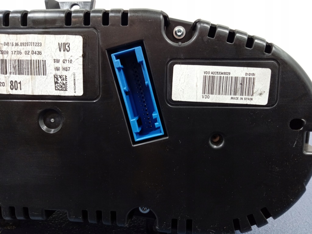 фото №4, Seat ibiza iv 6j 1.6 лічильник прилади eu 6j0920801