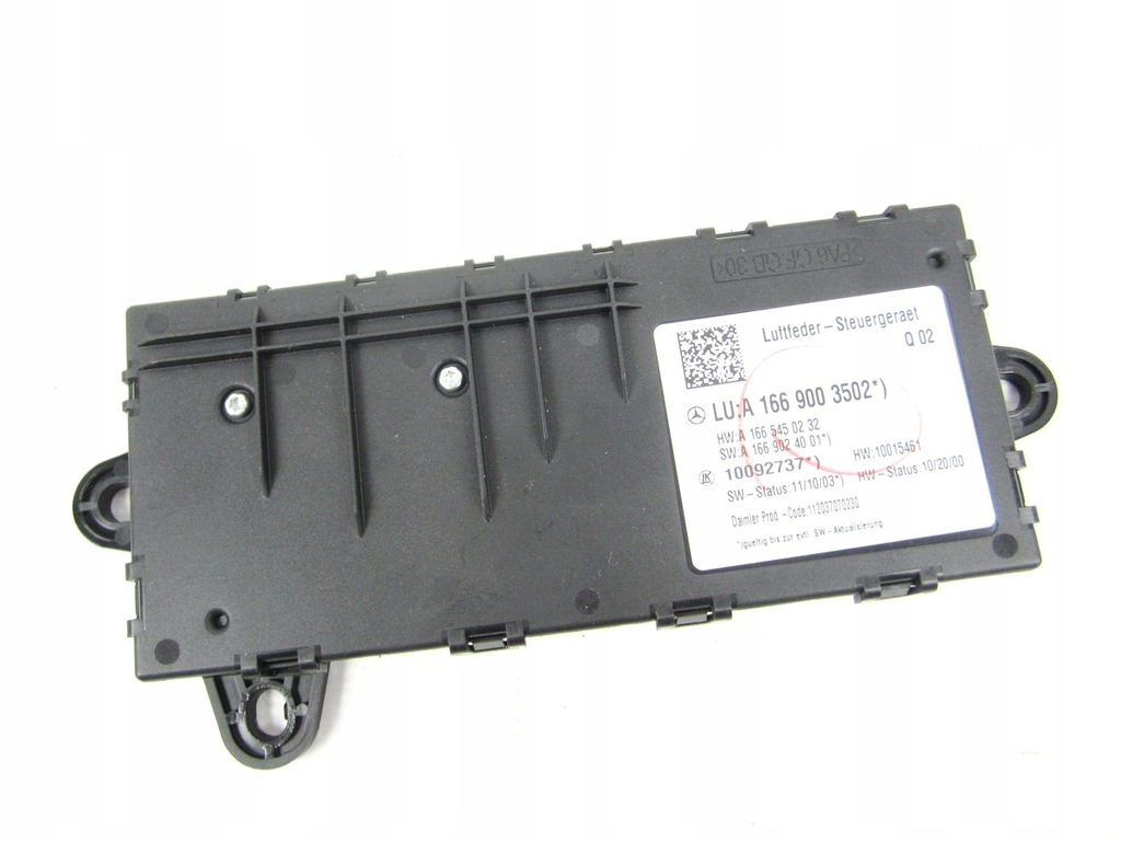 фото №1, Модуль блок керування підвіска mercedes ml w166