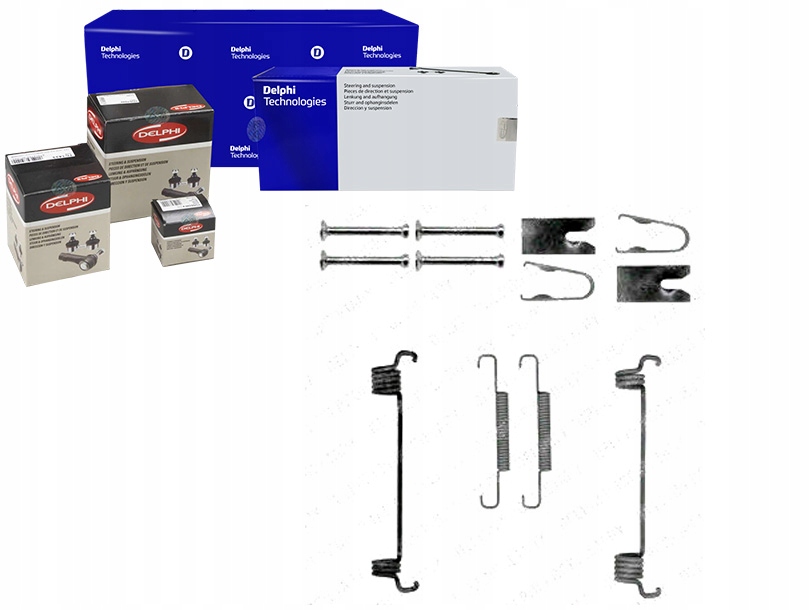 фото №1, Пружины колодка ham. citroen задняя jumper 06- delphi