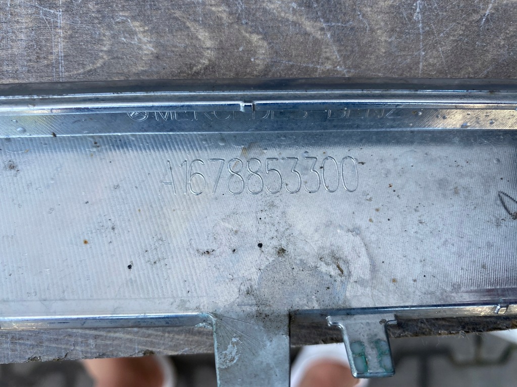 Mercedes gle 167 спойлер накладка бампера перед 1678853300 Недорого