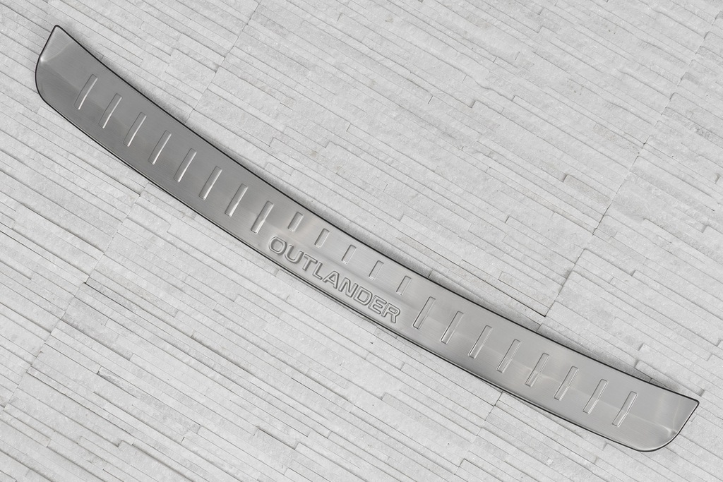 фото №14, Mitsubishi outlander iii 12-16 молдинг бампера задняя