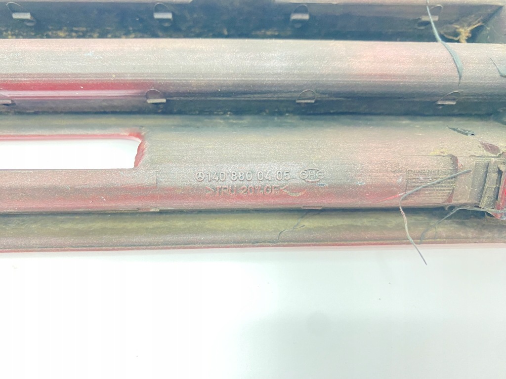 Решітка заглушка передній бампера правий mercedes w140 c140 cl 1408800405 Зі Шроту