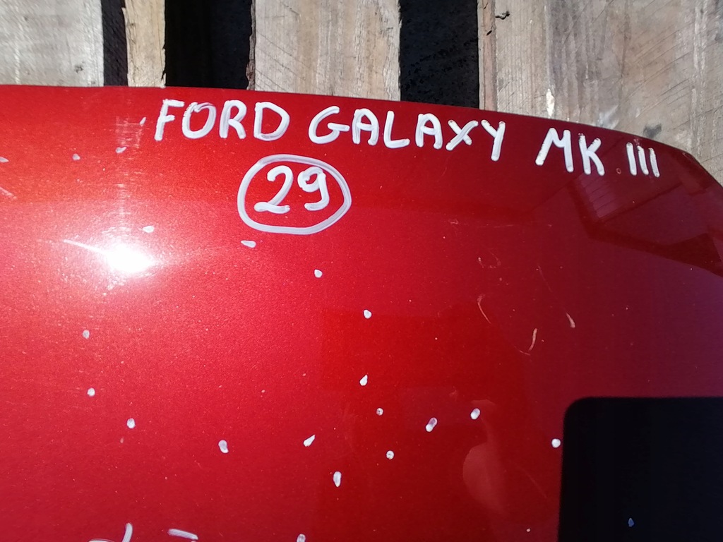 фото №8, Капот крышка двигателя ford galaxy mk3 iii z6 06-10