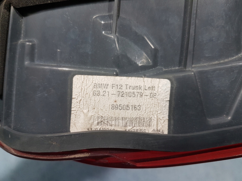 фото №8, Лампа задняя левая 89505163 bmw m6 f06