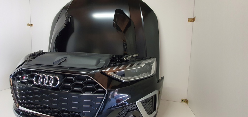 фото №10, Audi s4 b9 8w lift 19- kompletny перед лампа led капот крила бампер