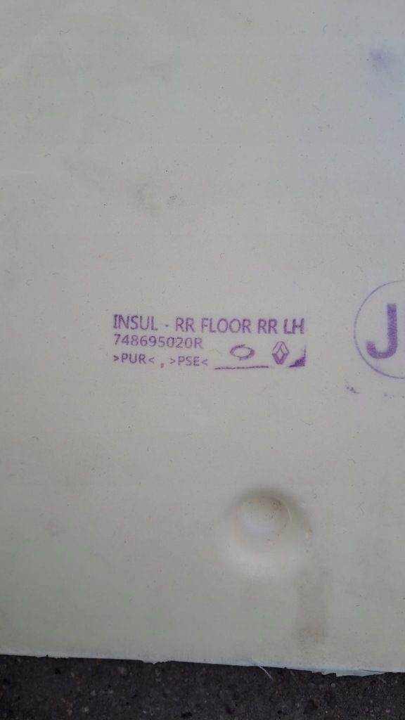 фото №5, Gąbki pod килимок renault 749406019r 749418212r 748695020r 748688116r