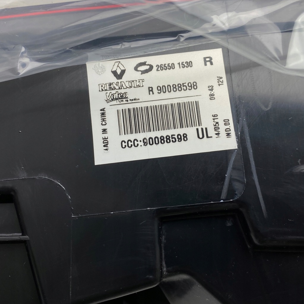 фото №13, Nowa оригинальный номер лампа задняя правая renault koleos ii