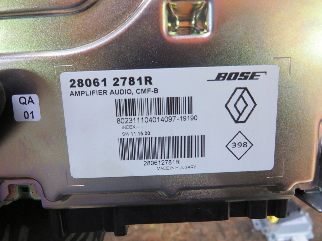 фото №2, Усилитель 280612781r renault clio 5 v