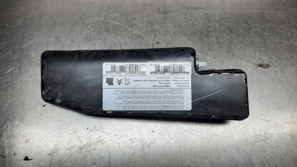 фото №1, Подушка сиденье левая 9687158380 citroen c4 ii b7