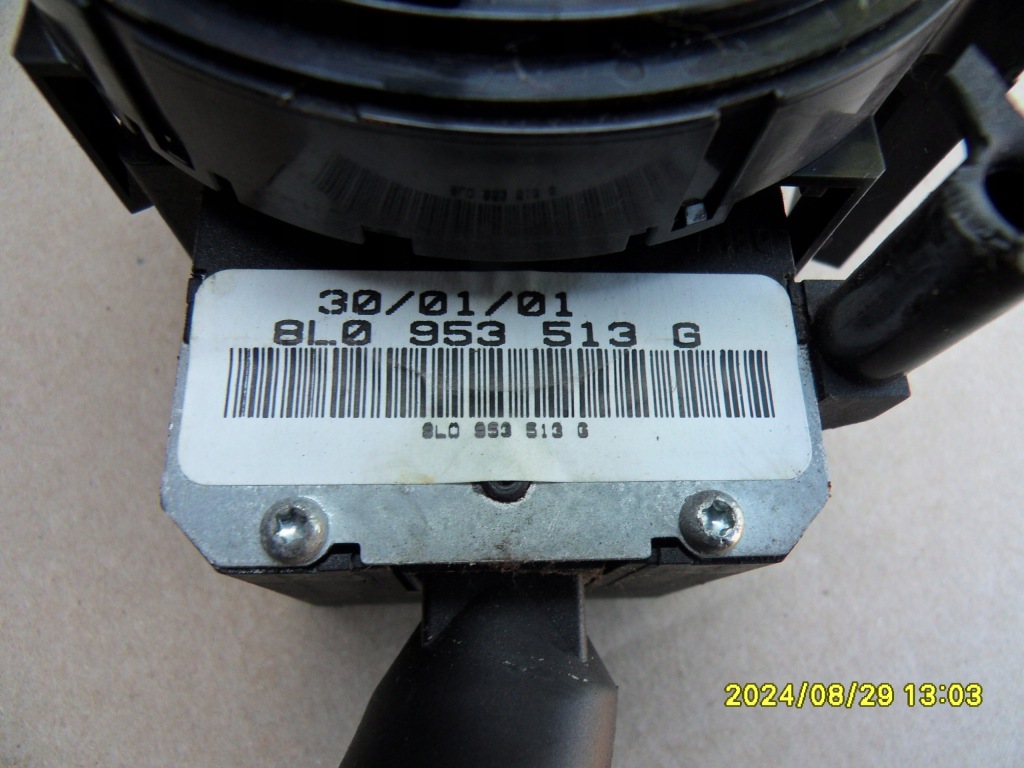 Перемикач підрульовий  стрічка vw golf iv octavia 8l0953513g Оригінал