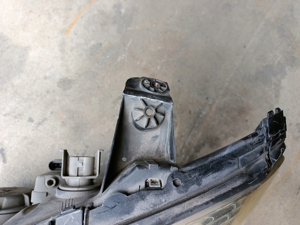 фото №4, Лампа левый перед renault scenic i lift