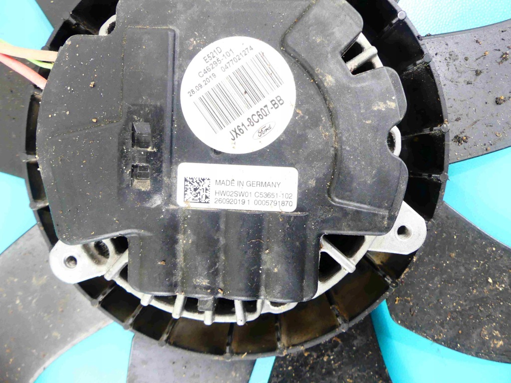 Вентилятор радіатора ford focus mk4 1.5 ecoboost Оригінал