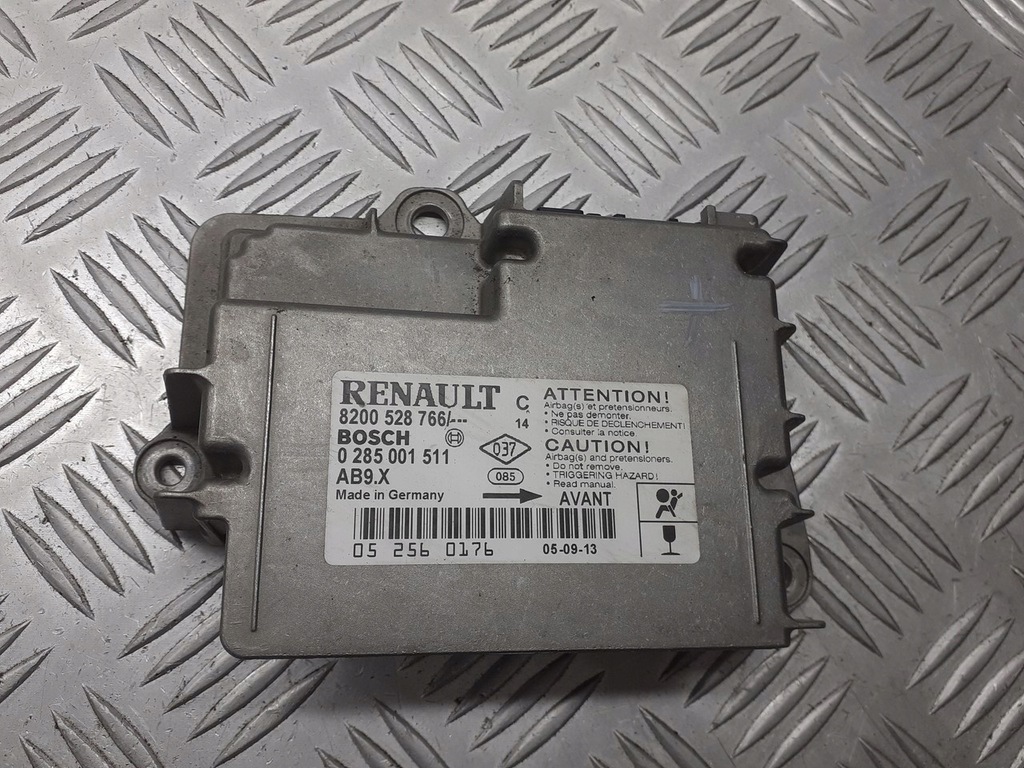 фото №3, Модуль подушка безопасности renault clio iii 8200528766