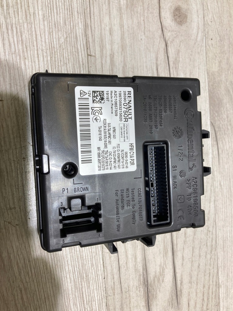 фото №6, Модуль блок керування renault clio v 19- 1.0 tce