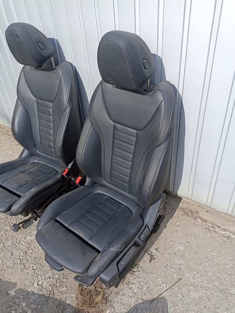 фото №8, Bmw 3 g20 сидіння заднє сидіння шкіра