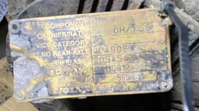 фото №6, Вкладыш заднего мост volvo fh fmx rt3210