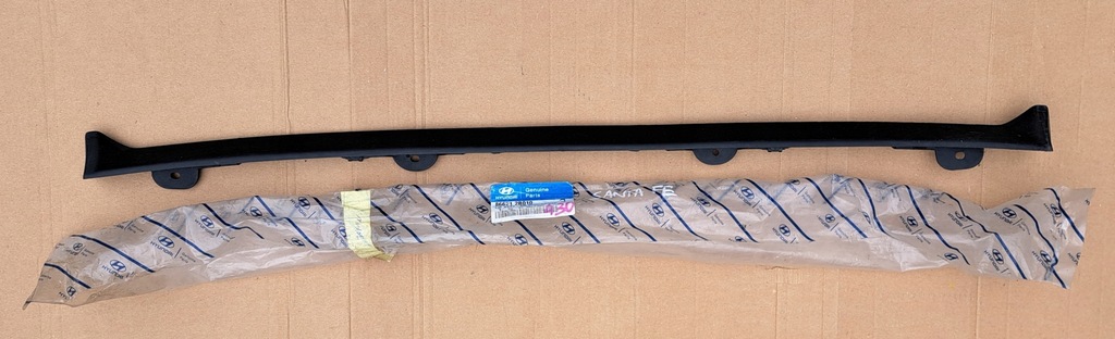 фото №8, Hyundai santa fe молдинг бампера задня 866212b010