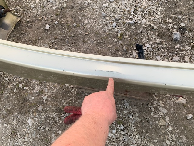 фото №5, Toyota previa ii 02 бампер задняя задний 3j7