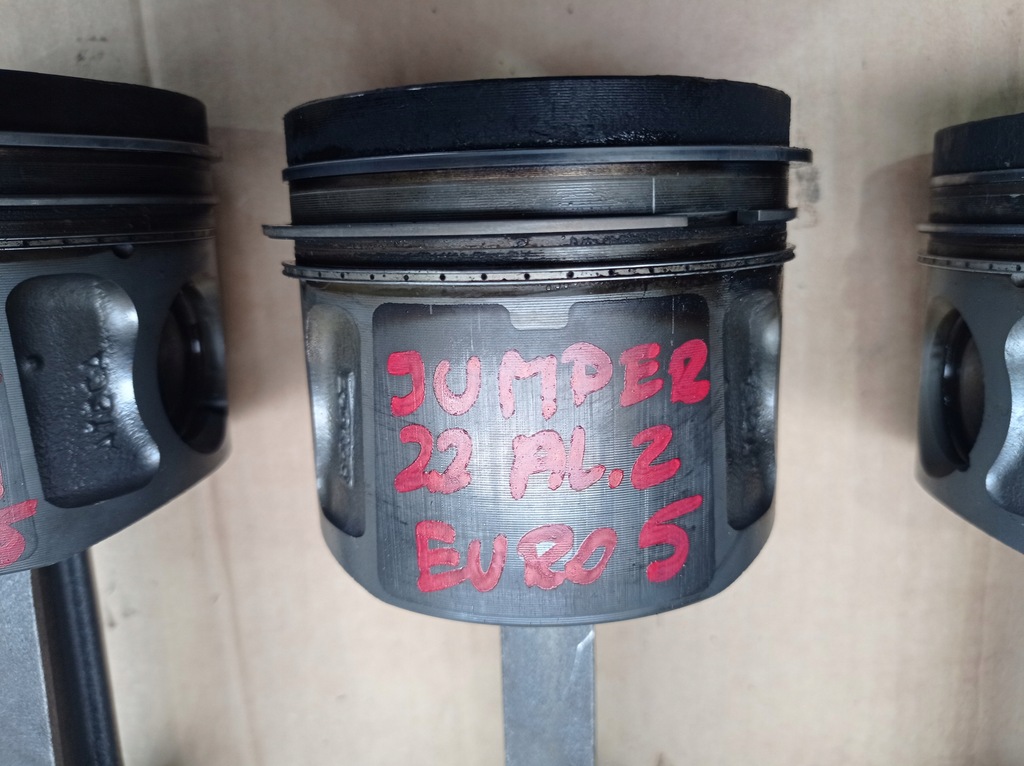 фото №4, Поршень шатун ducato jumper boxer 2.2 euro5 поршень