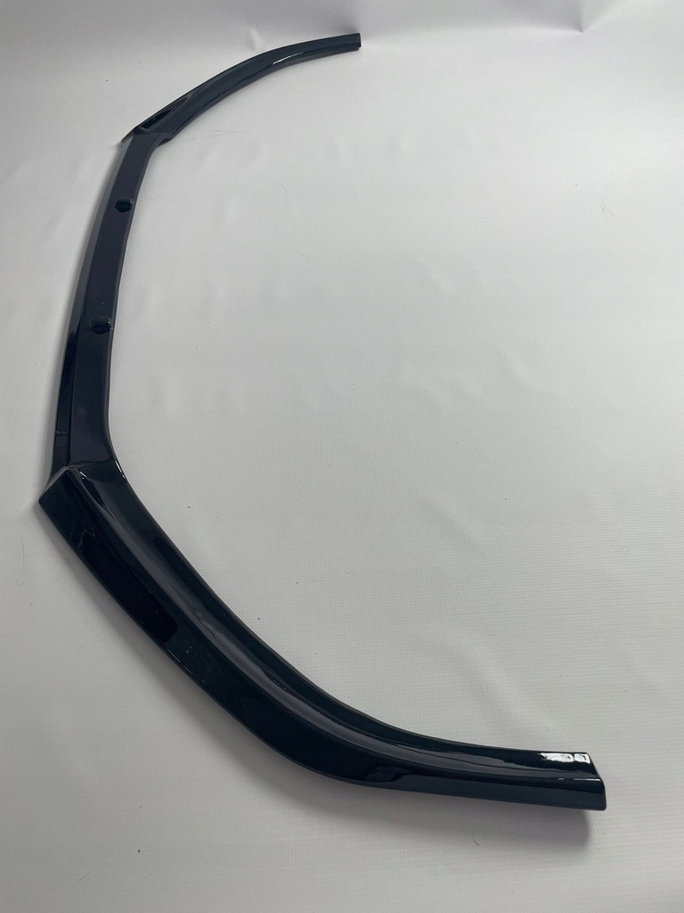 фото №12, Golf 6 r накладка передняя бампера сплиттер чёрный блеск