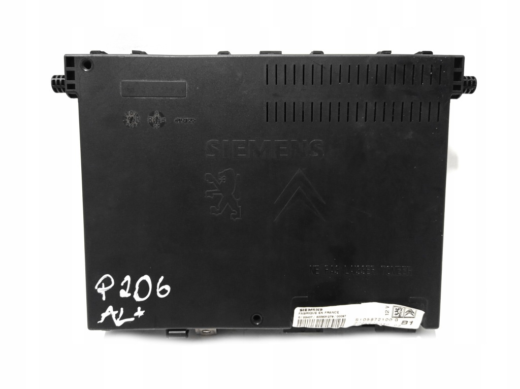 фото №1, Коробка запобіжників bsi peugeot 206 9625812380