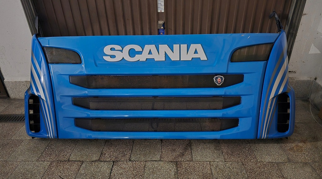 фото №1, Капот решётка радиатора перед scania r streamline