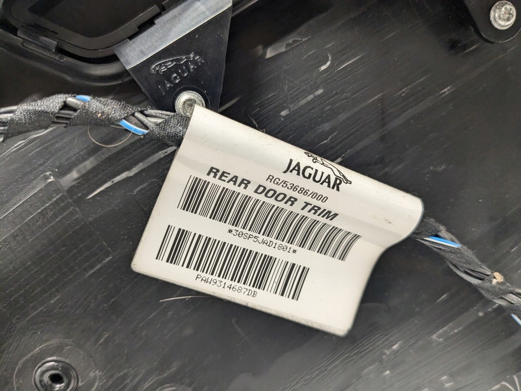 фото №11, Оббивка обшивка dekor двері права правий задня jaguar xj x351 09-16r xjl long