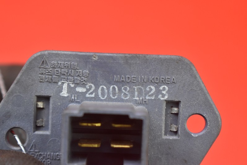 фото №7, Резистор обдув резистор резистор chevrolet aveo t250 06-12