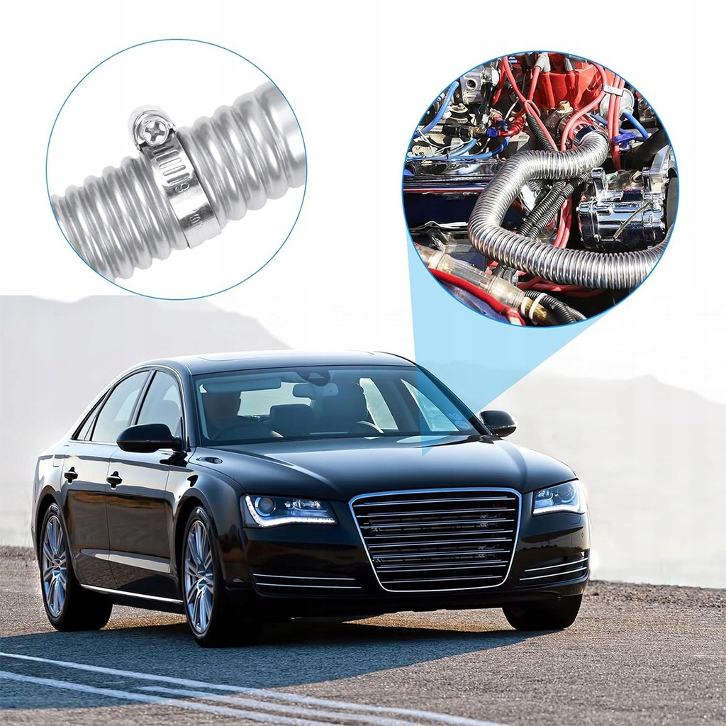 фото №9, Wąż выпускной 25mm do генератора тока, труба выхлопная ze нержавеющая сталь нержавеющей