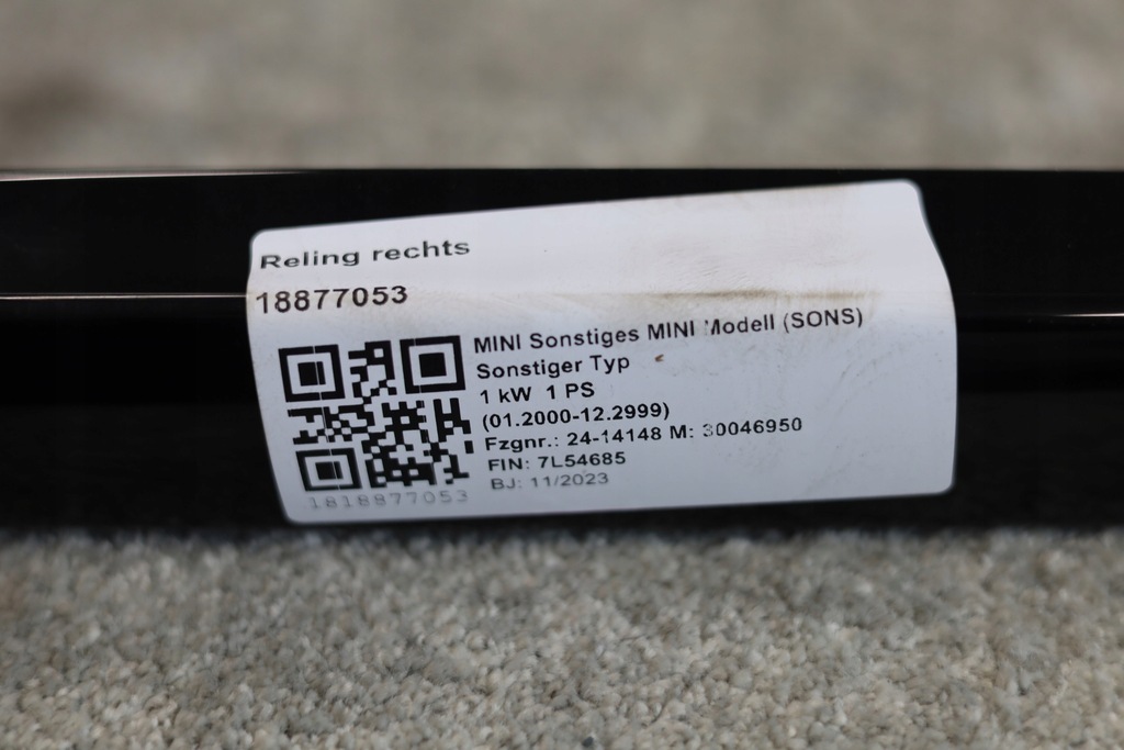 фото №6, Рейлинги кровельные mini countryman u25 shadowline