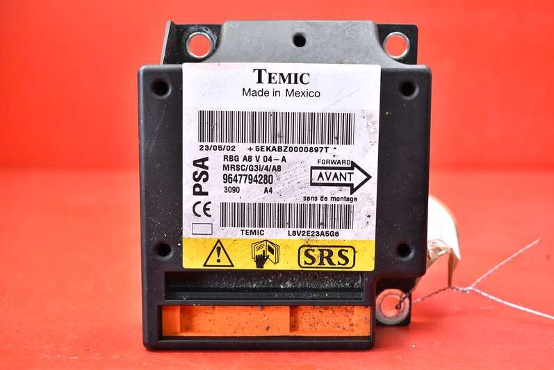 фото №5, Датчик подушка безопасности подушек citroen c3 1 i 02r